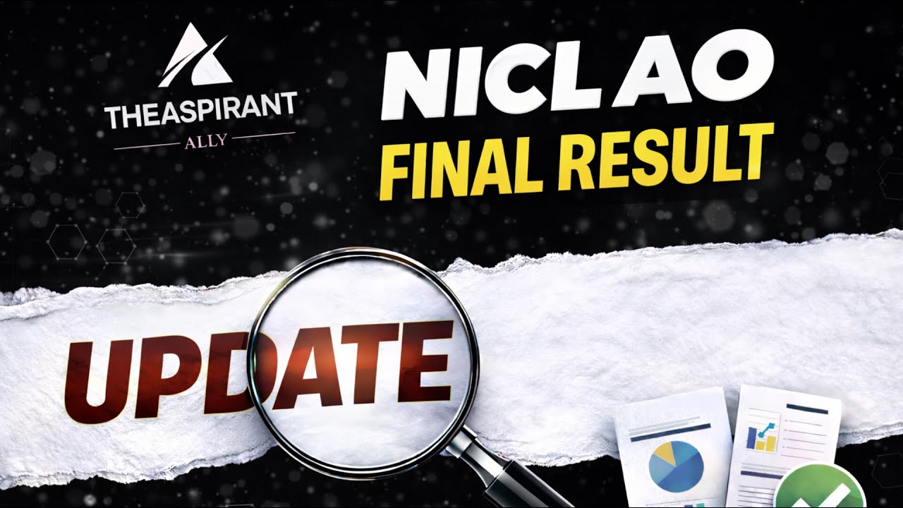 NICL AO FINAL RESULT UPDATE!! #niclao #nicl #oiclao #ibps