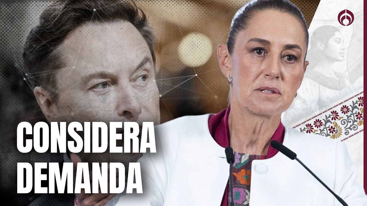 Elon Musk vs Sheinbaum: ¡La acusa de narcogobierno! ¿Responderá con demanda?
