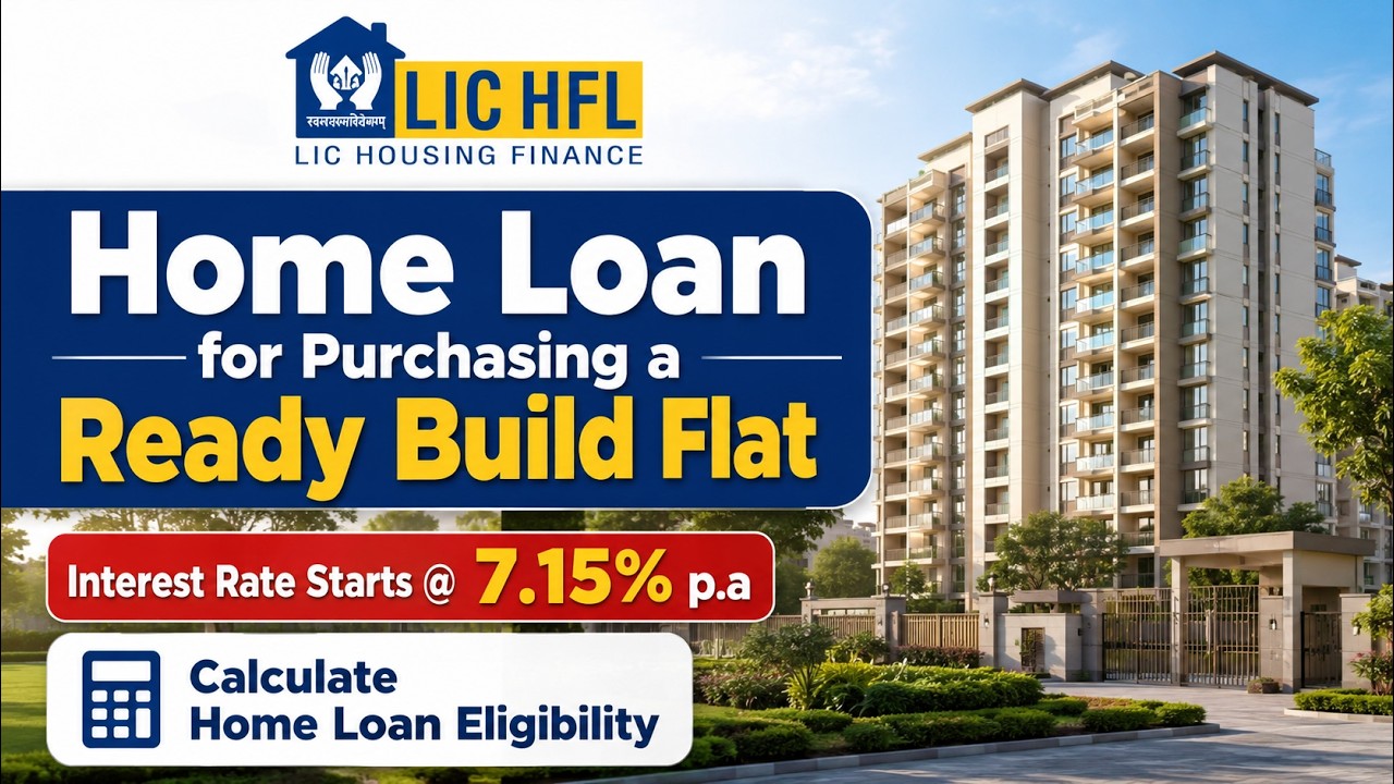 LIC Home Loan 2026 | LIC HFL Home Loan Process | Interest Rate, Fees, Eligibility, Documents, EMI |