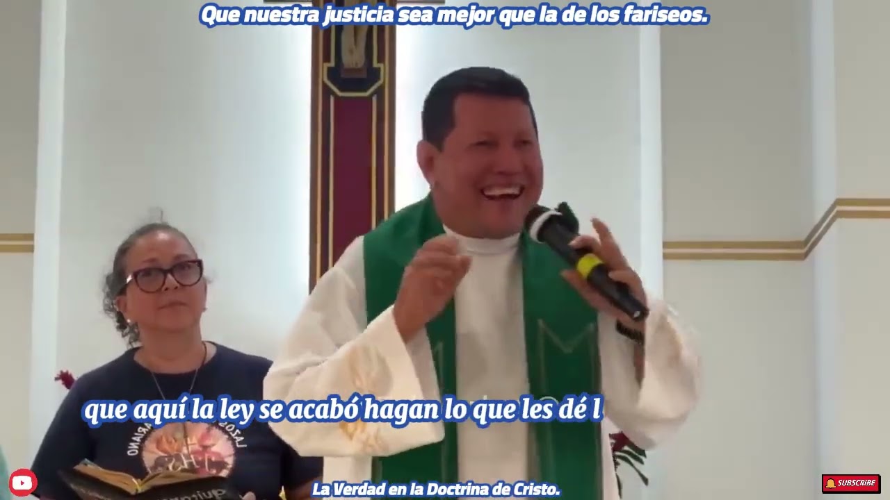 Que nuestra justicia sea mejor que la de los fariseos. Padre Luis Toro.