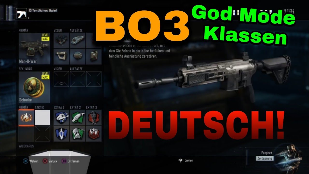 BLACK OPS 3: God Mode Klassen GLITCH 😱 German Bo3 unsichtbarkeit glitches