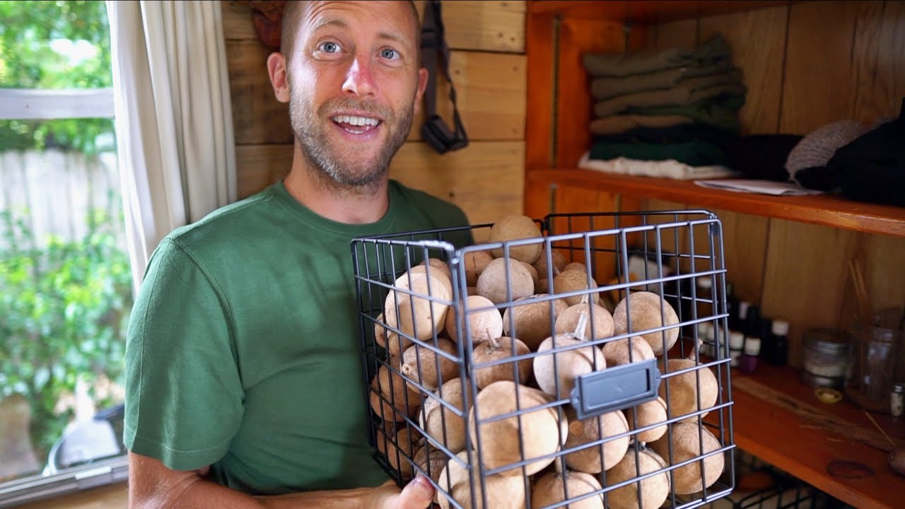 He Has To Grow Or Forage Everything He Eats For 1 Year!