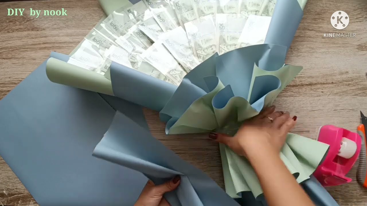 Букет из банкнот, особый подарок
