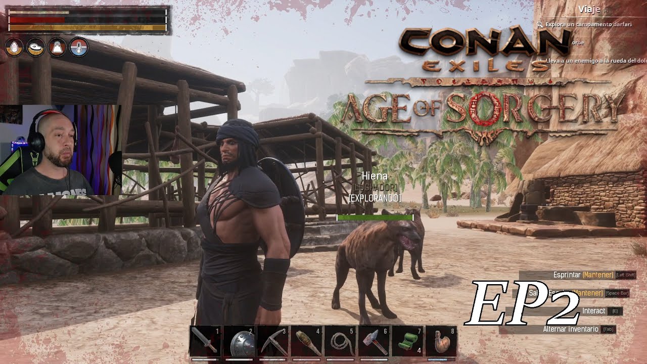 CONAN EXILES Age of Sorcery - EP2 - SEÑOR DE LAS BESTIAS - GAMEPLAY ESPAÑOL 2022