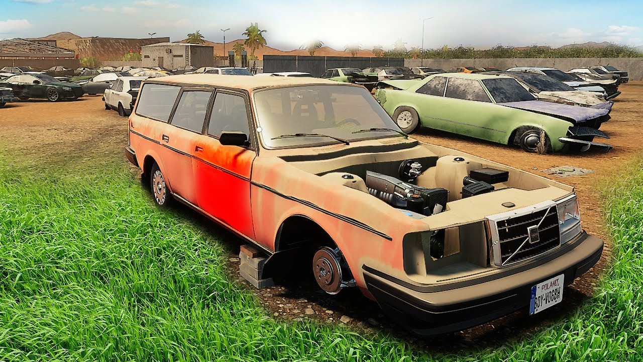 КУПИЛ НА АУКЦИОНЕ СТАРЫЙ ВОЛЬВО - ПОСМОТРИ ЧТО ПОЛУЧИЛОСЬ CAR MECHANIC SIMULATOR 21