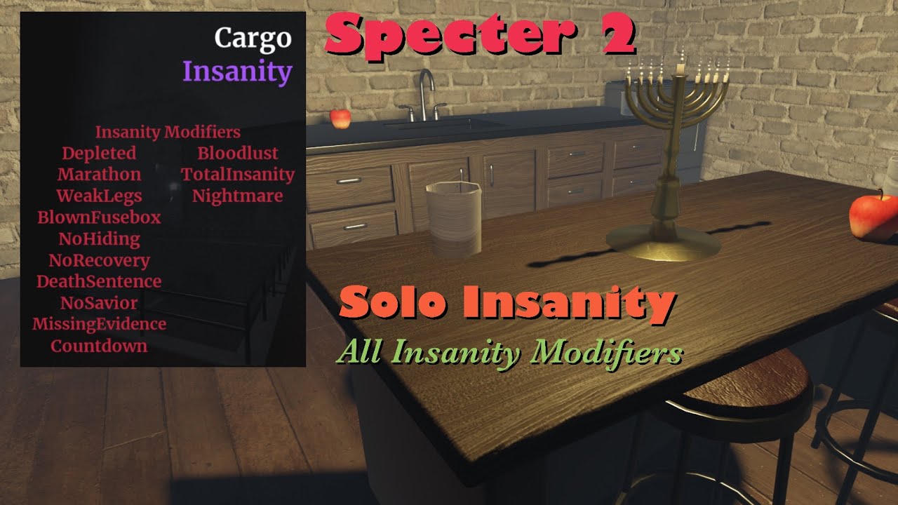 Solo Cargo Insanity with Every Insanity Modifiers Enabled (Roblox Specter 2)