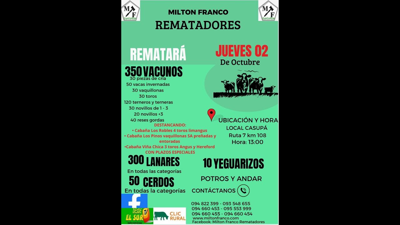 2/10/2025 Local Casupá - Florida - Feria mensual - Milton Franco