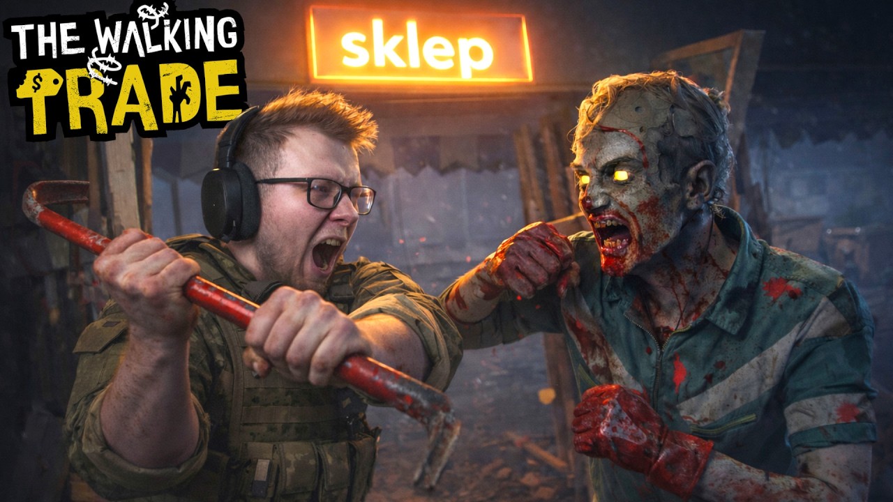 OTWORZYŁEM SKLEP PODCZAS APOKALIPSY ZOMBIE! | THE WALKING TRADE #01