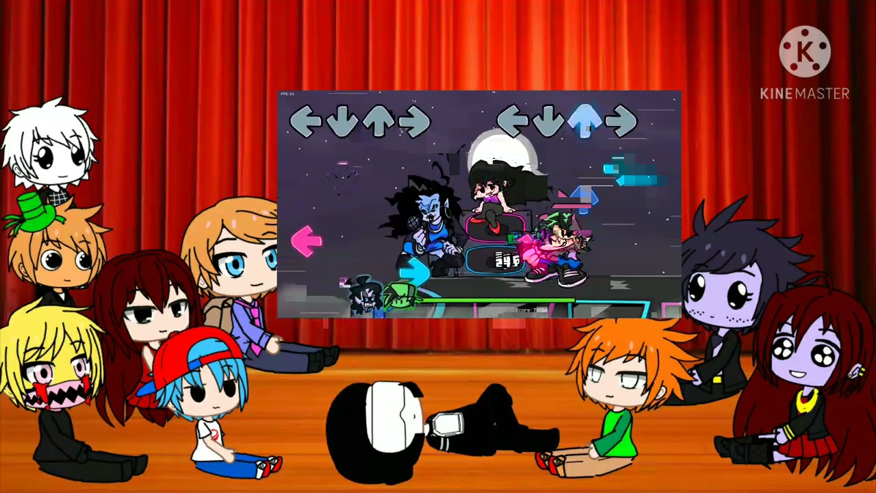 Friday Night Funkin React to Random Mods || Gacha Club ||