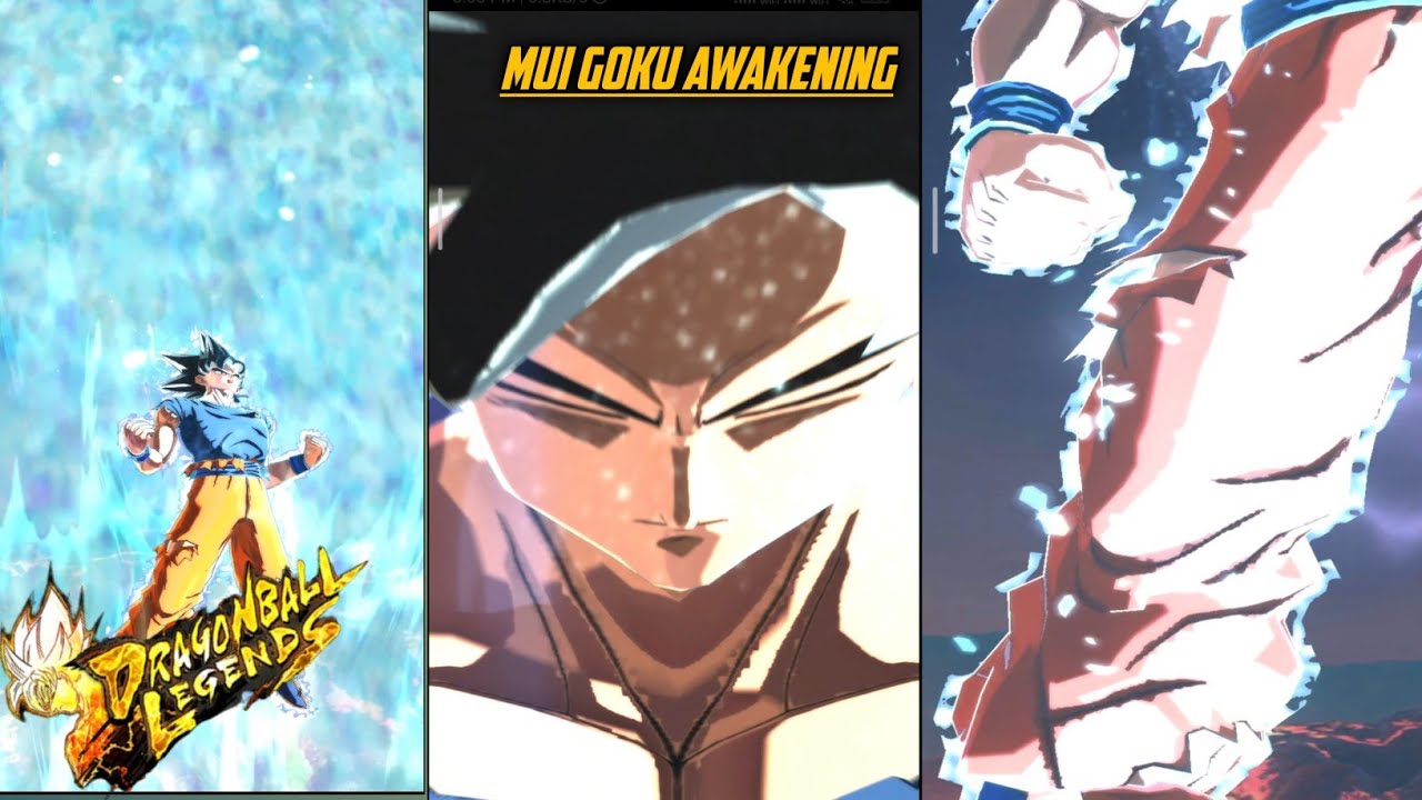 Master Ultra instinct Goku Transformation  [ Dragon ball legends ] Part Four.....