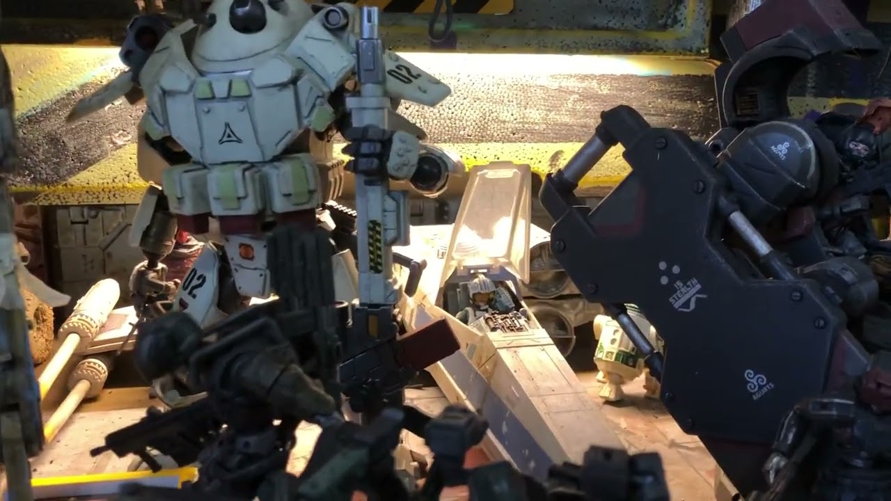 1:18 scale figures collection sci-fi diorama display update.