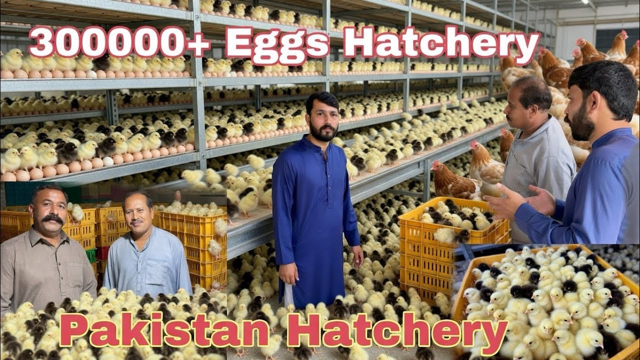 300,000+ Eggs Hatchery Tour in Pakistan! Lakho Chooze Ek Saath 🔥 Mashallah | Mr Asad