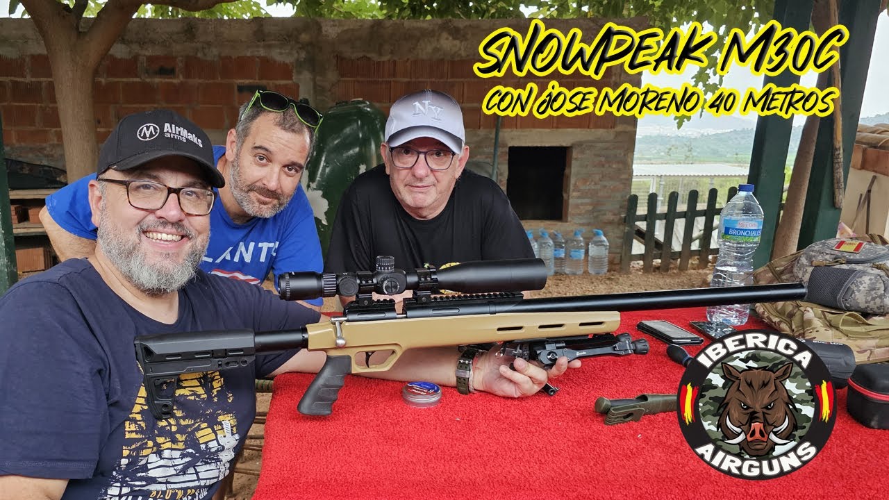 SNOWPEAK M30C PROBARDOLA CON JOSE MORENO
