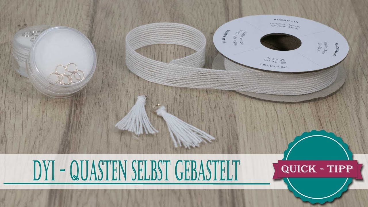 Quick-Tipp #18 |  Quasten selbst gemacht | DIY | Stampin' Up!