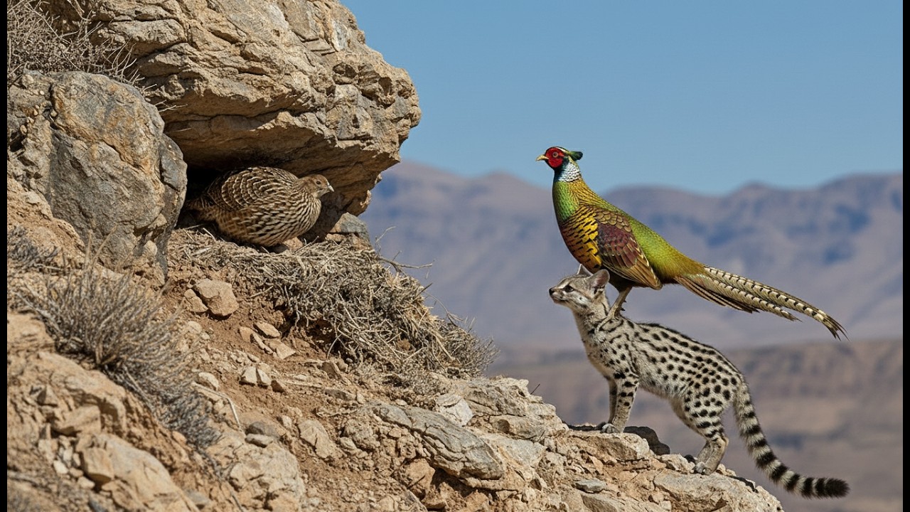 Monal Pheasant: 150 days from egg to adulthood - A chick hidden in the majestic Himalayas.