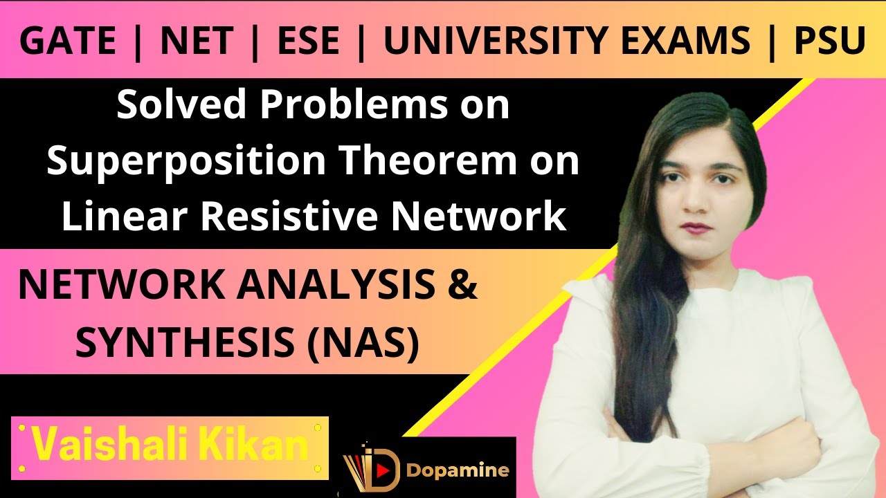 NAS L 50 | Solved Problems on Superposition Theorem on Linear Resistive Network | Network Analysis