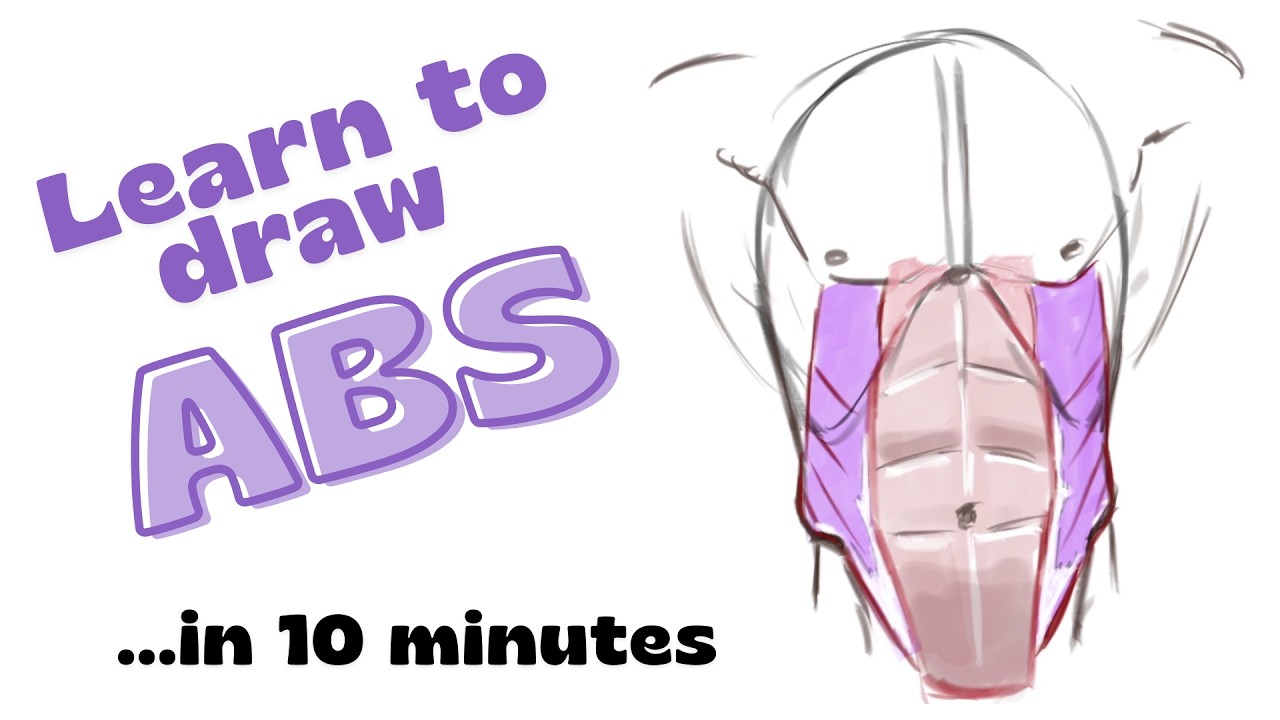 Draw Abs Like a Pro &ndash; in Just 10 Minutes