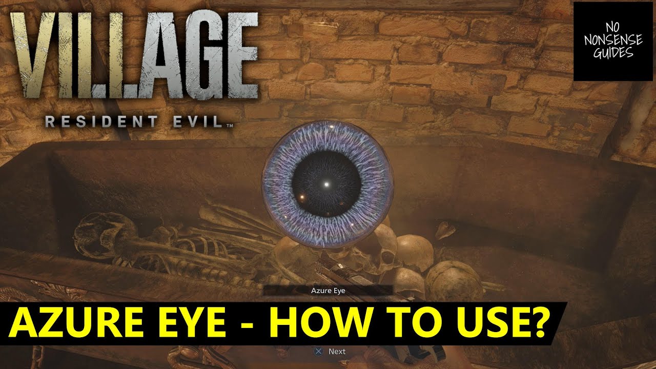 Azure Eye Resident Evil Village - How to Use? Sell or Keep?