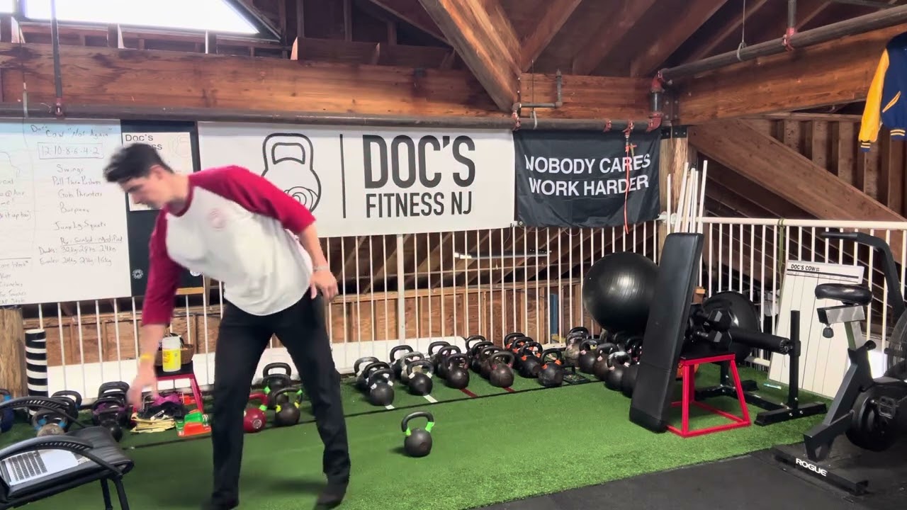 Wednesday 3/19/25 Kettlebell Ladder WOD #DocsWOD