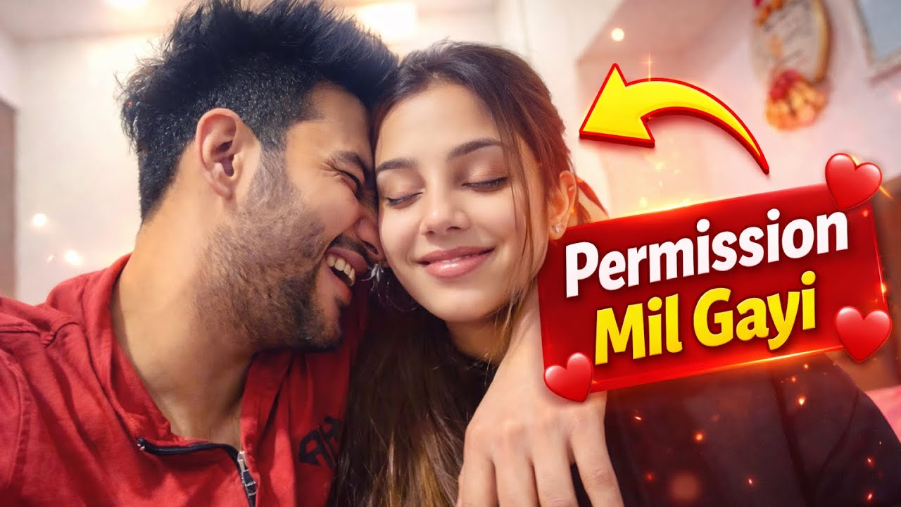 Trying To Be ROMANTIC With Wife | EK PERMISSION KE LIYE 😅♥️