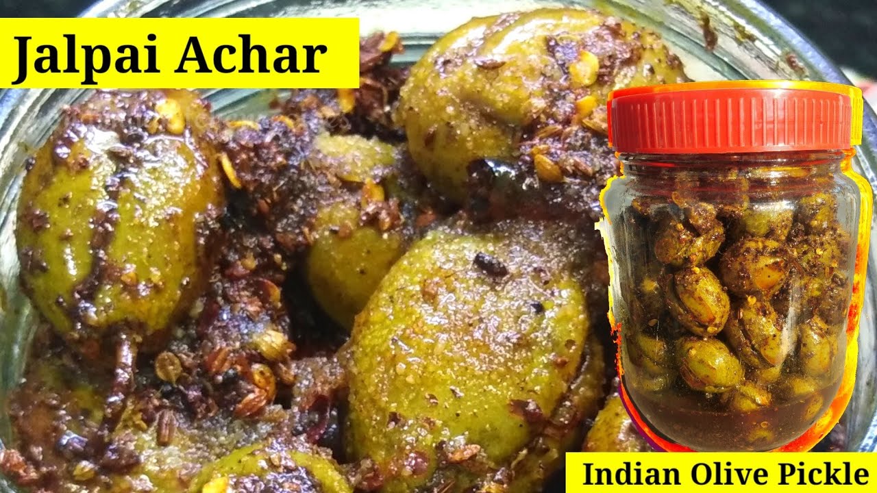 How to make Jalpai Achar Recipes | Indian Olive pickle recipes | Very Easy Pickle Recipes | Achar