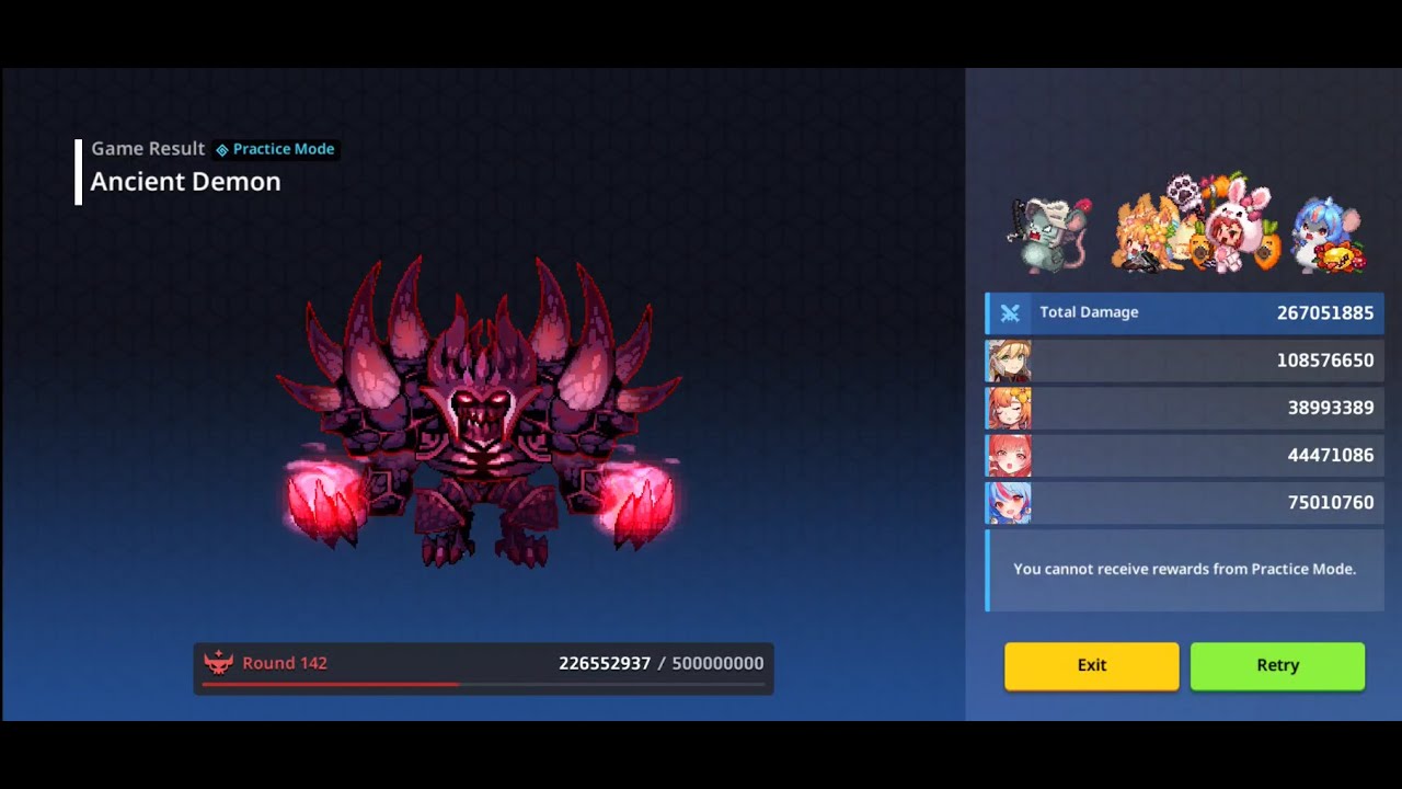 Guardian Tales Raid (267) - Knight - Nari - Idol Eva - Eunha vs Demon