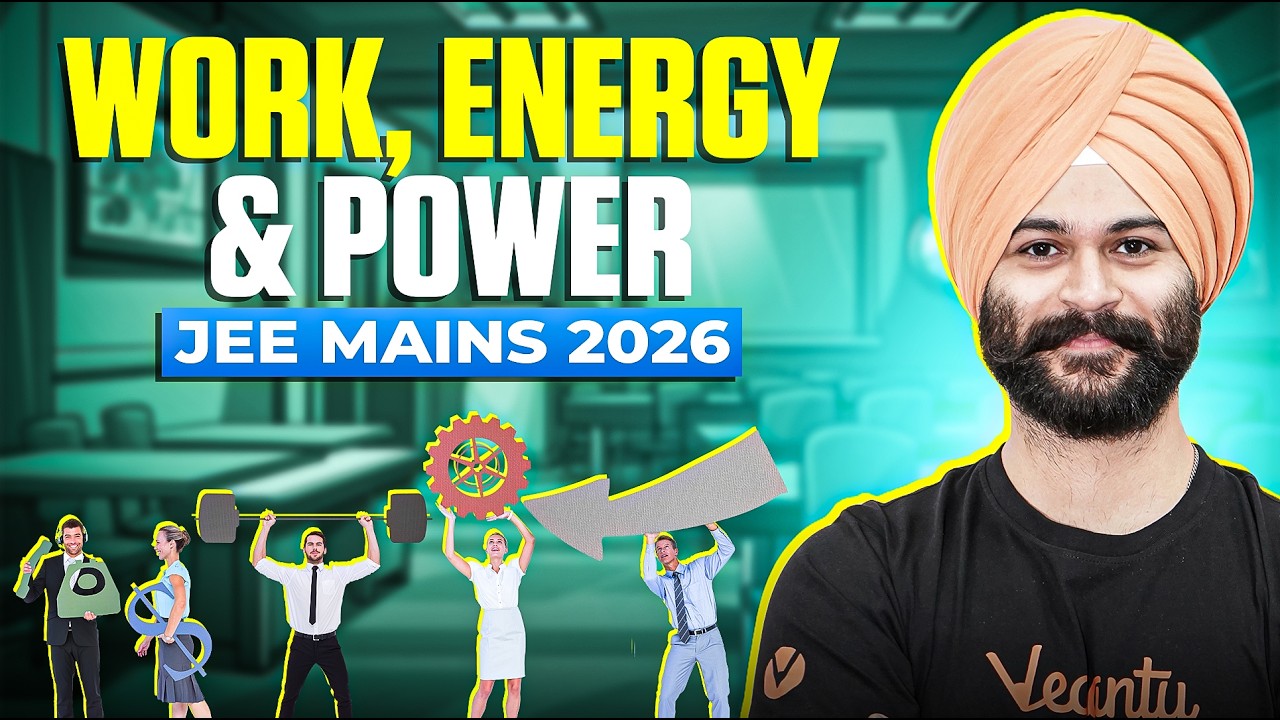 Work, Energy & Power | JEE Mains 2026 January Shift Questions Explained 🚀