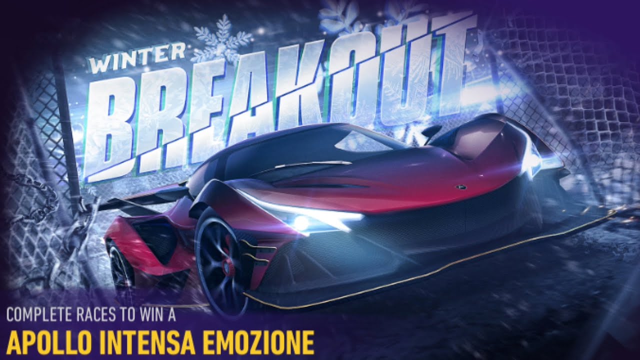 Apollo Intensa Emozione DAY 1 NFS No Limits Winter Breakout Gameplay Walkthrough