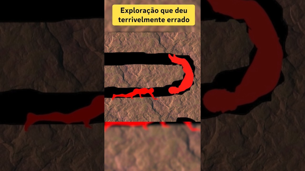 Explora&ccedil;&atilde;o em caverna que terminou terrivelmente ERRADO