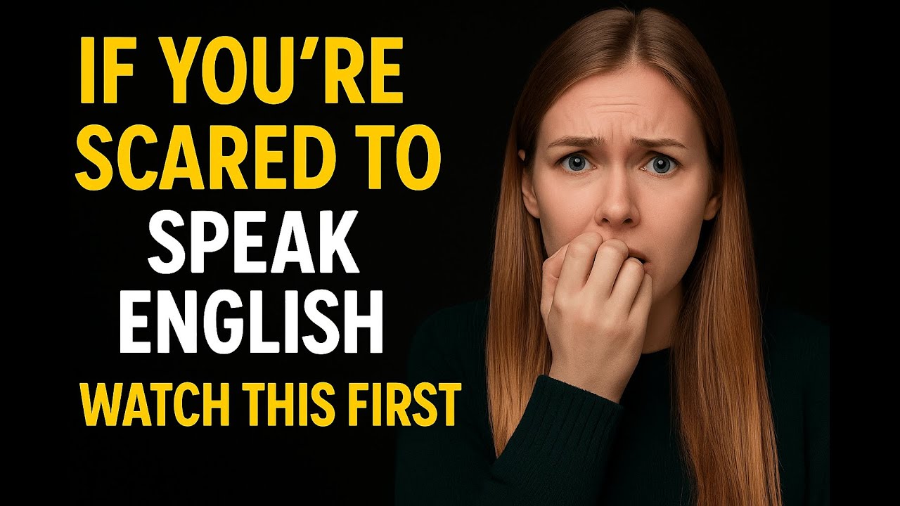 If You're Afraid To Speak English..... Watch This First / fluent pro