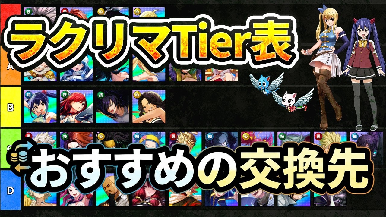 【まどクロ】キャラのラクリマの全てを解説します！【フェアリーテイル】