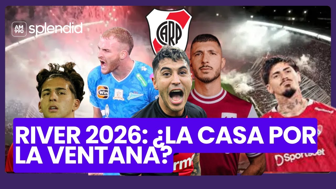 GALLARDO piensa en 5 refuerzos para el RIVER 2026: &iquest;QUI&Eacute;NES est&aacute;n en CARPETA?