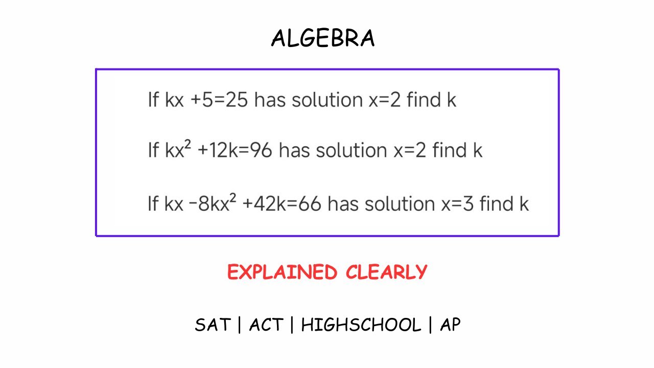 How to solve linear equations (bonus questions) | Algebra | Math Feed