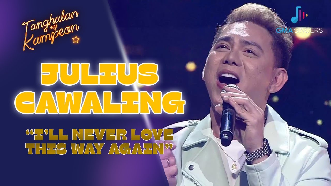 Julius Cawaling does not need highnotes to win! | Tanghalan Ng Kampeon 3