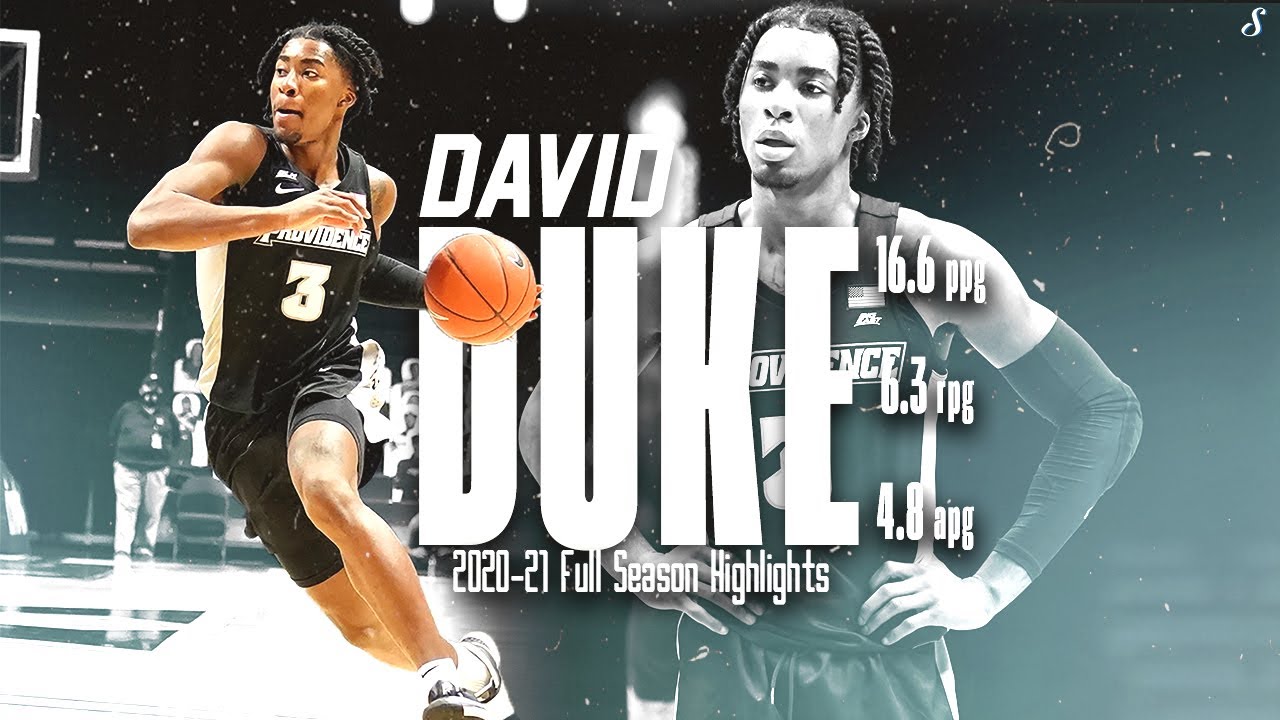 David Duke Providence 2020-21 Full Season Highlights | 16.6 PPG 6.4 RPG 4.8 APG, All-Big East!