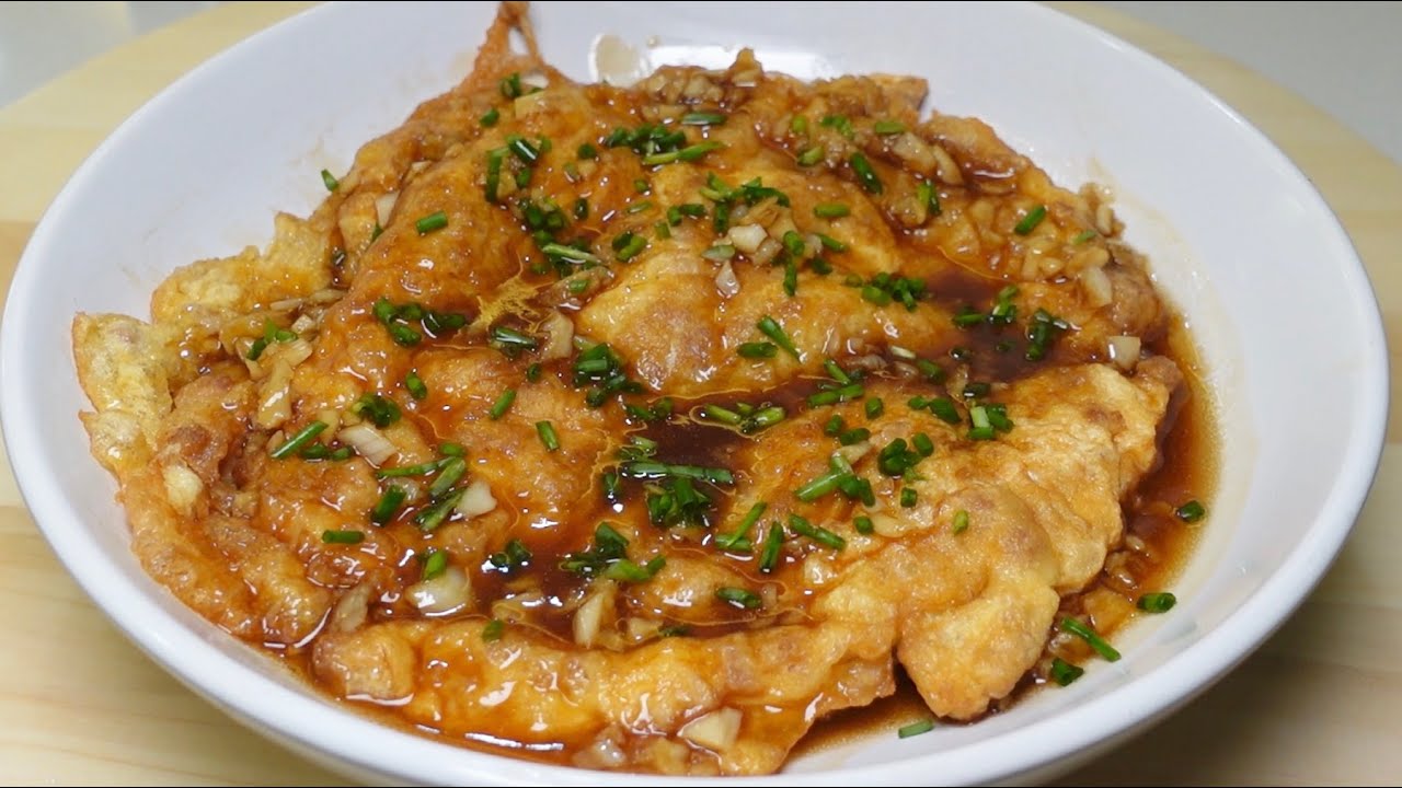 肉碎炸蛋这样做吸满了酱汁💯，里面满满的肉碎，口感非常丰富，超级好吃又下饭❤️Fried egg with minced meat are full of sauce 💯，delicious