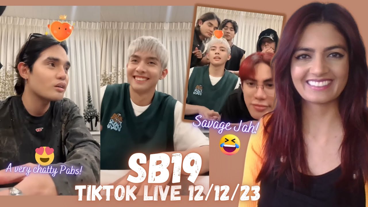SB19 TIKTOK LIVE 12.12.23 at the Francis Libiran Fitting &....Things were said! Shots fired! hahaha