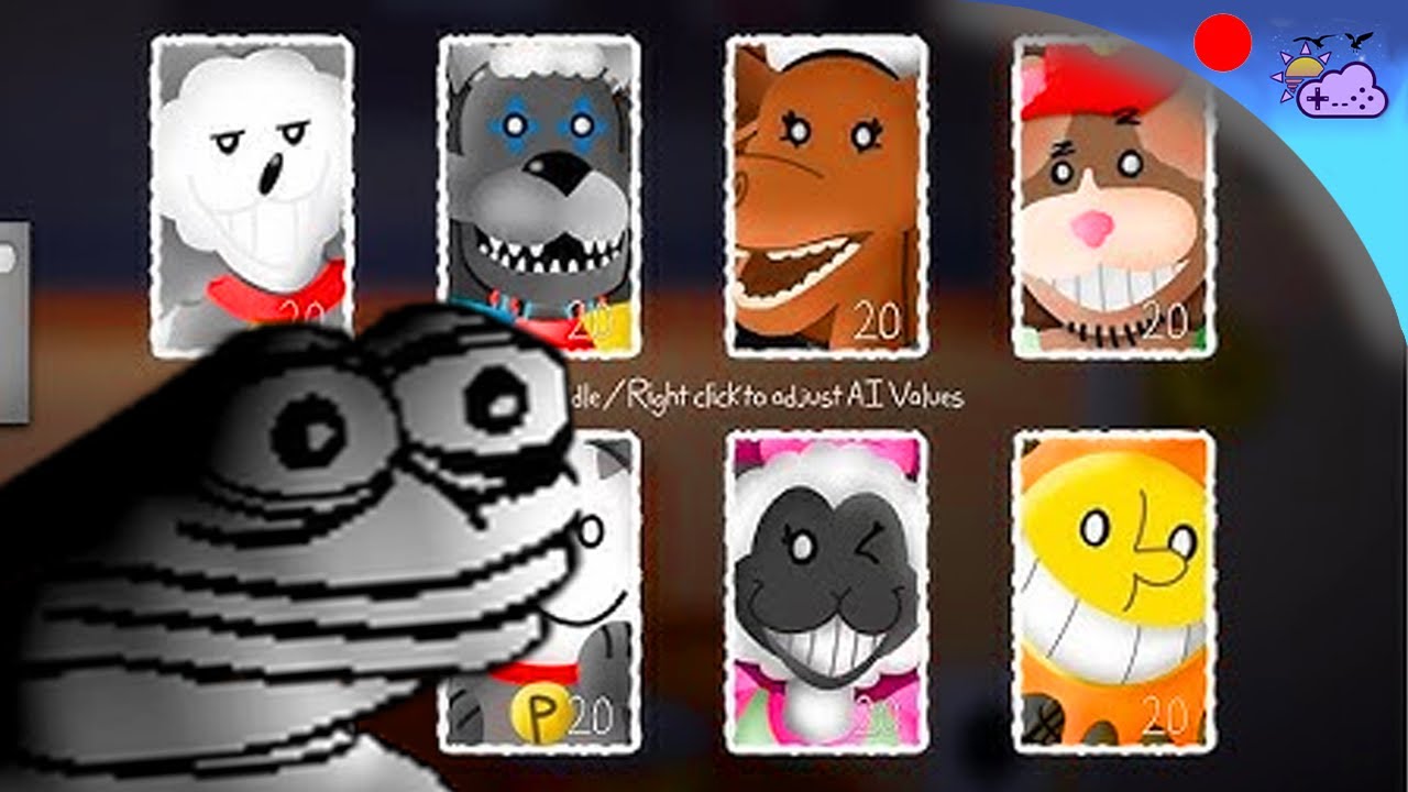 Kloudy's painful attempts at Playtime with Percy's Custom night