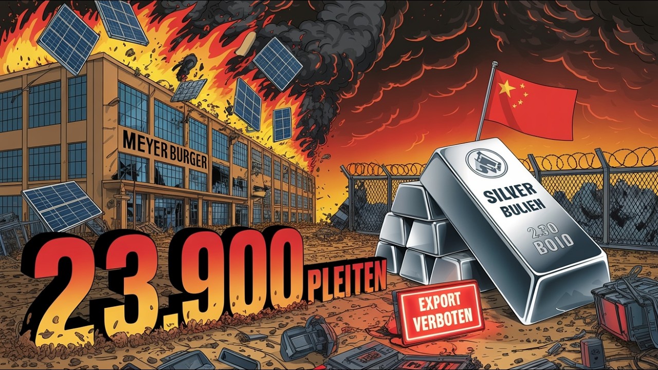 SILBER-BLOCKADE: Wie CHINA 23.900 deutsche Firmen in die PLEITE treibt