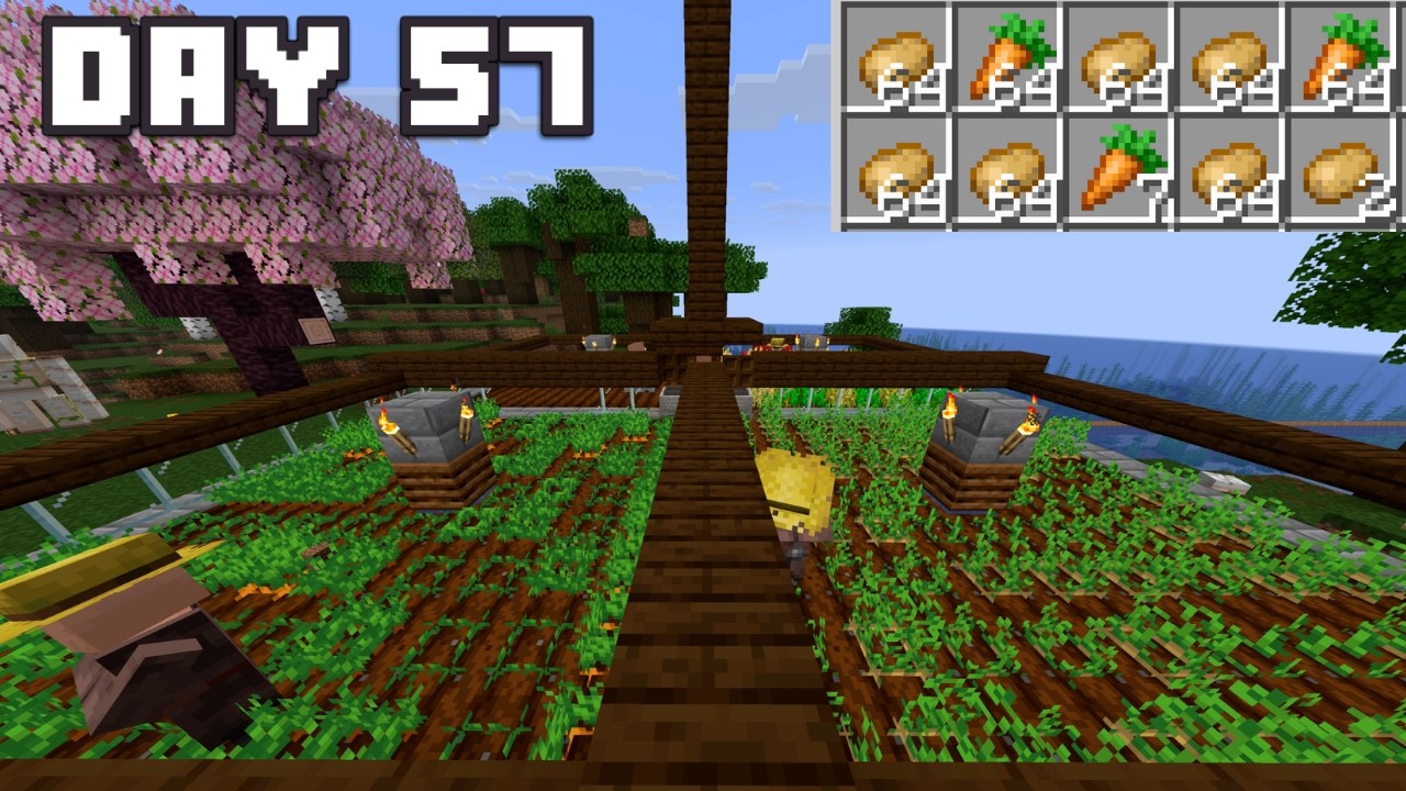 Unlimited Crops! | Daily Minecraft Challenge