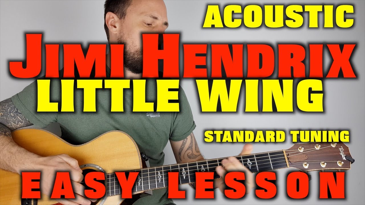 Little Wing Jimi Hendrix Guitar Lesson (EASY SING AND PLAY)