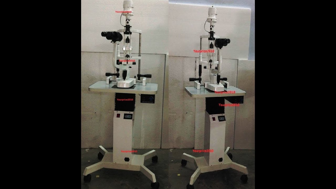 Installation of Slit Lamp with Motorized Table KFW