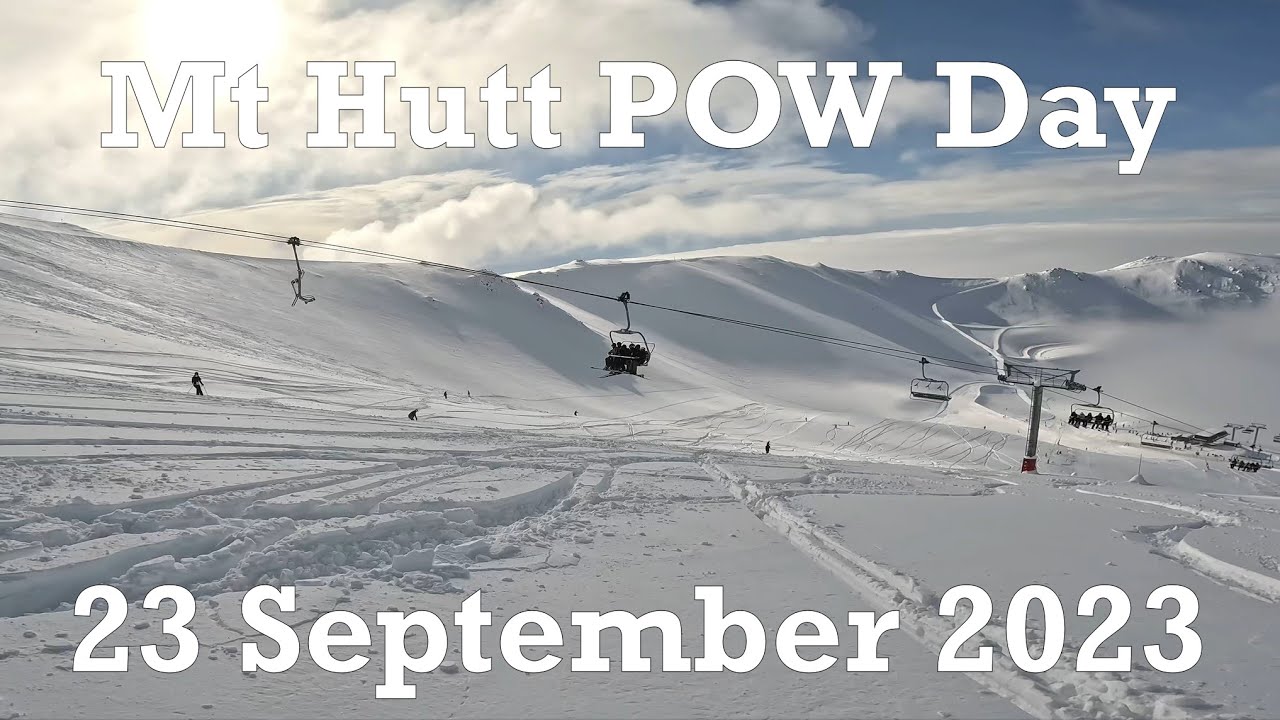 Mt Hutt Ski Field POW Day (23 Sep 2023)