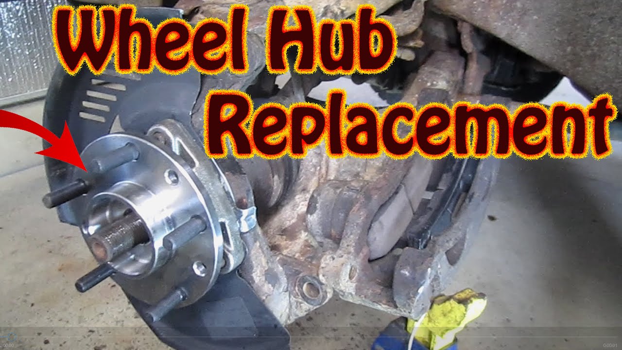 DIY GMC \ Chevy 4WD Hub Wheel Bearing & ABS Sensor Replacement - 4x4 Front End Replacement Part 4