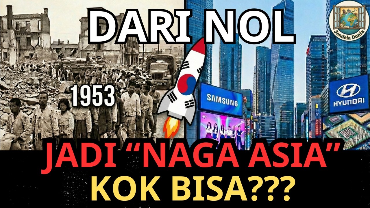 Keajaiban di Sungai Han: Cara Korea Ngebut dari Nol hingga Masuk OECD