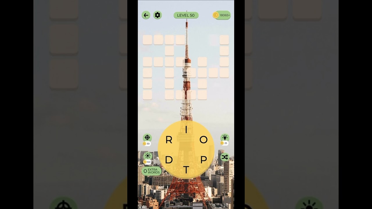 Japan - Word Travels - Relaxing Puzzle Game  #games #mobilegames #crossword #puzzle #wordgames