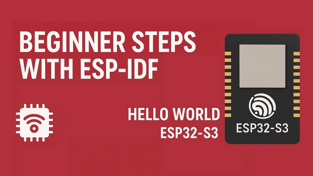 Начальные шаги с ESP-IDF и Hello World &mdash; ESP32-S3