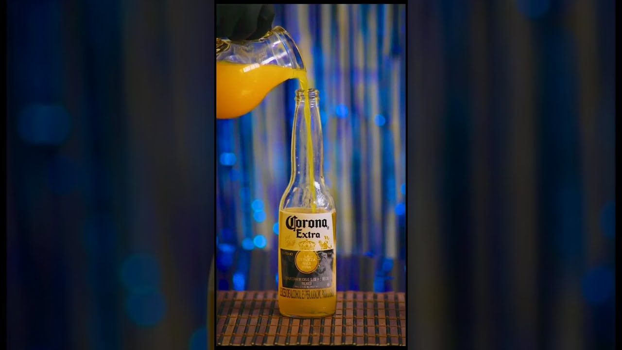 TRAGO CON CERVEZA DELICIOSO COMO PREPARAR COCTELES | BEER DRINKS COCTELERIA FACIL  #shorts 🍹