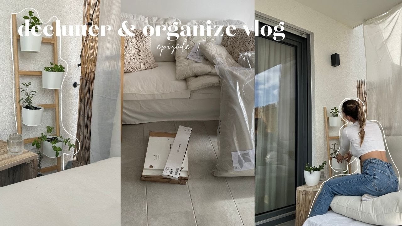 Declutter & organize with me: Balkon makeover, Ikea shopping, Küche komplett ausmisten uvm. | SASKIA
