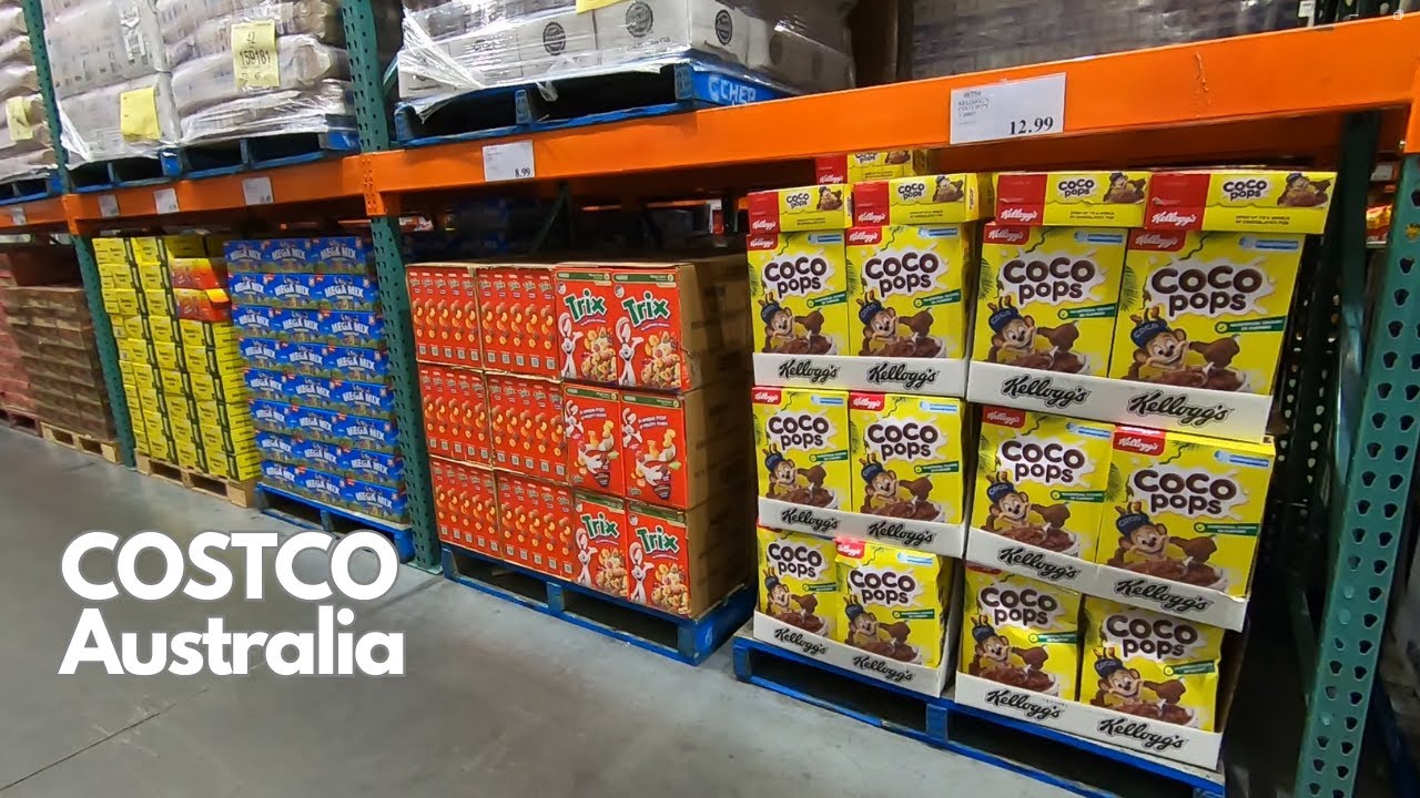 Покупки в COSTCO Australia — сравнение цен с Woolworths — хлебобулочные изделия